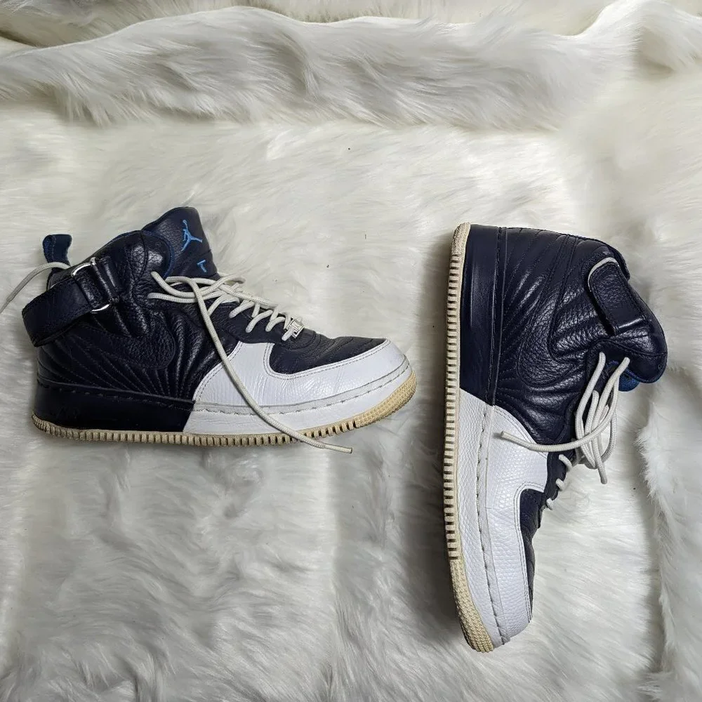 Buy Air Jordan Fusion 1 'Obsidian' - 317742 401 Size 8.5  Blue White